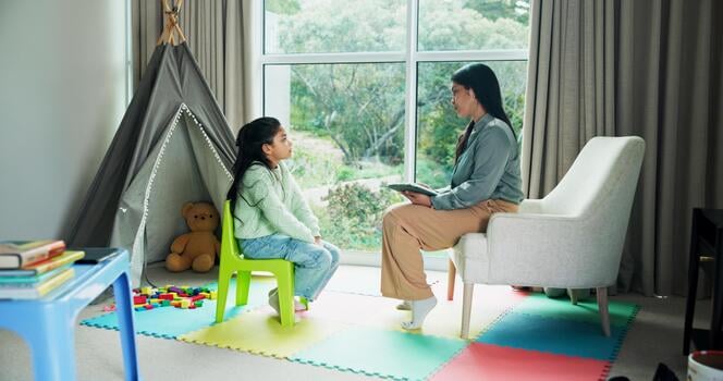 A comfortable, welcoming therapy room at Unified Behavioral Health